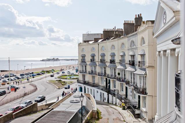 Stunning 2 Bed With Sea View In Hastings Old Town Apartment Ruang foto
